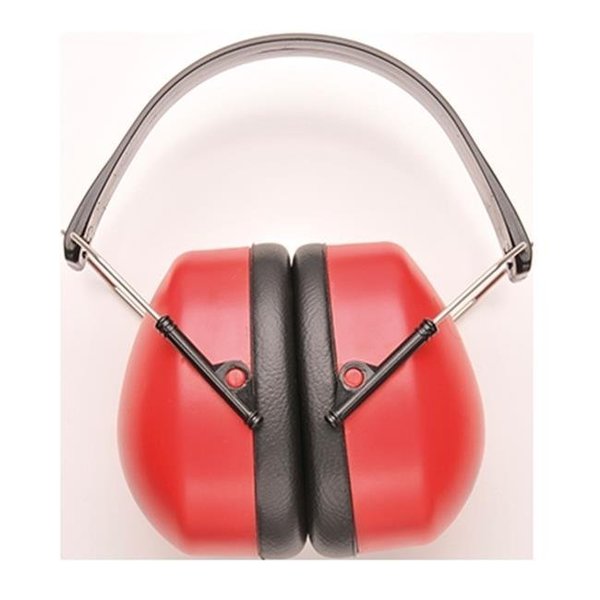 Portwest Portwest PW41 EN352 Super Ear Protector - Folding Ear Muffs; Red PW41RER